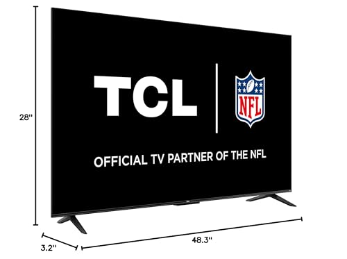 TCL 43" Class 4-Series 4K UHD HDR Smart Roku TV – 43S455