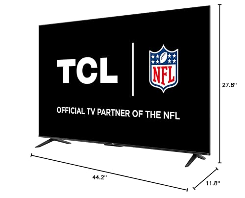 TCL 43" Class 4-Series 4K UHD HDR Smart Roku TV – 43S455
