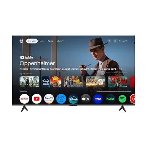 TCL 65 Inch Class T7 Series | 4K QLED HDR | 65T7, 2025 Model | 120HZ-144HZ High Brightness Smart Google TV Dolby Atmos Audio | Voice Remote Alexa Gaming Streaming Television