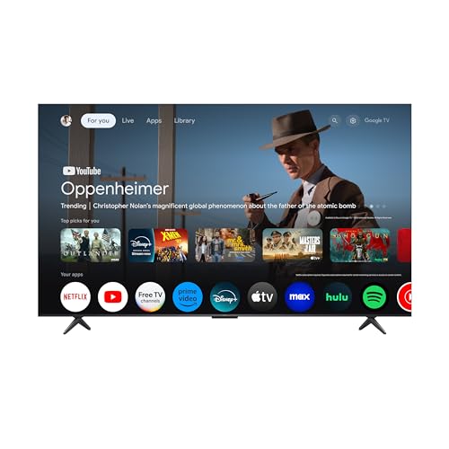 TCL 55 Inch Class QM6K Series | Mini LED QLED 4K HDR | 55QM6K, 2025 Model | 120HZ-144HZ High Brightness Smart Google TV Dolby Atmos Onkyo Audio | Voice Remote Alexa Gaming Streaming Television