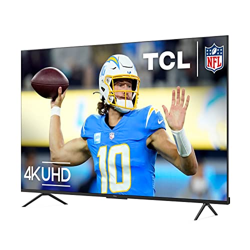 TCL 43-Inch Class S4 4K LED Smart TV with Google TV (43S450G, 2023 Model), Dolby Vision, HDR Pro, Dolby Atmos, Google Assistant Built-in with Voice Remote, Works with Alexa, Streaming UHD Television