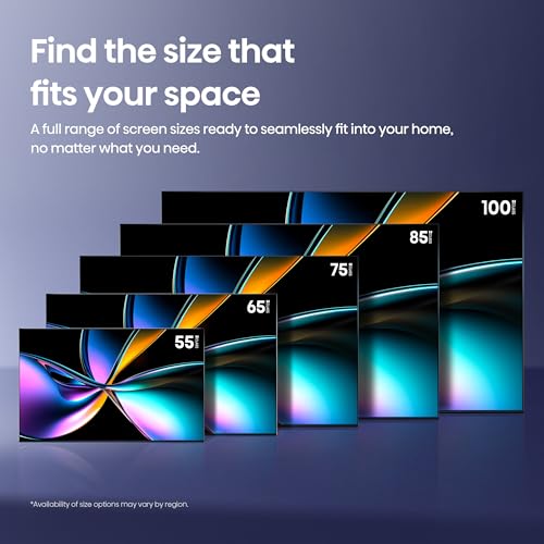 Hisense 65" U7 Mini-LED ULED 4K UHD Best Premium Gaming Google Smart TV (65U75QG, 2025 Model) - QLED, Native 165Hz, VRR 288, Up to 3000 Nits, HDR10+, Dolby Vision IQ · Atmos, IMAX Enhanced, 2.1.2 Ch