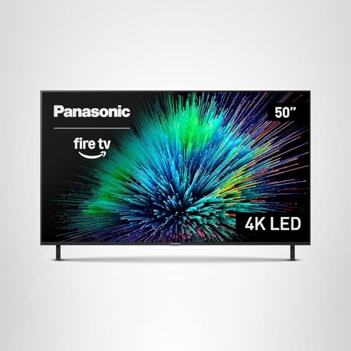 Panasonic W70 Series (2025 Model) 43" LED 4K Ultra HD Smart Fire TV, Press & Ask Alexa, Apple AirPlay, HDR10+, HDMI 2.1, and Bluetooth Support - 43W70BP