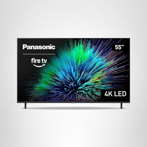 Panasonic W70 Series (2025 Model) 43" LED 4K Ultra HD Smart Fire TV, Press & Ask Alexa, Apple AirPlay, HDR10+, HDMI 2.1, and Bluetooth Support - 43W70BP