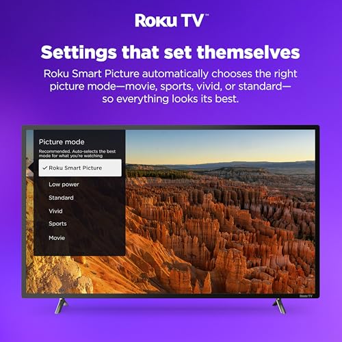 Hisense 32-Inch Class A4 Series HD 720p Smart Roku TV with Alexa Compatibility (32A4HNR) - Dolby Audio, Slim Bezel Design, Google Assistant