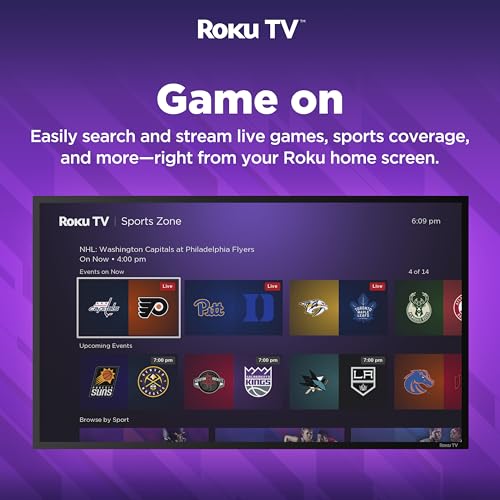 Hisense 32-Inch Class A4 Series HD 720p Smart Roku TV with Alexa Compatibility (32A4HNR) - Dolby Audio, Slim Bezel Design, Google Assistant