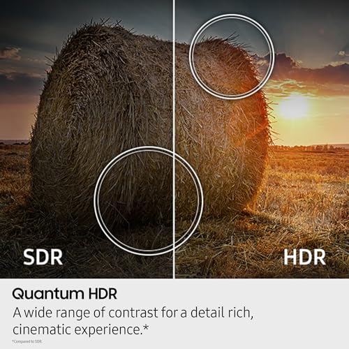 Samsung 43-Inch Class QLED Q7F Series Samsung Vision AI Smart TV (2025 Model, 43Q7F) Quantum HDR, Object Tracking Sound Lite, Q4 AI Gen1 Processor, 4K upscaling, Gaming Hub, Alexa Built-in