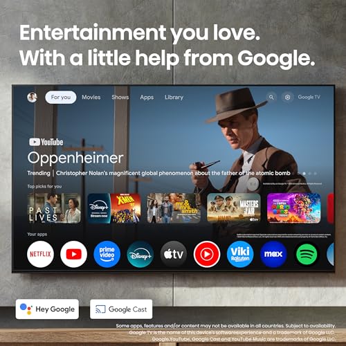 Hisense 55" Class U8 Mini-LED ULED 4K UHD Google Smart TV (55U8QG, 2025 Model) - QLED, Native 165Hz, VRR 288, Up to LD5600, 5000 Nits, HDR10+, Dolby Vision IQ · Atmos, IMAX Enhanced, 4.1.2 Ch Audio