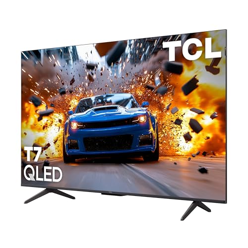 TCL 65 Inch Class T7 Series | 4K QLED HDR | 65T7, 2025 Model | 120HZ-144HZ High Brightness Smart Google TV Dolby Atmos Audio | Voice Remote Alexa Gaming Streaming Television