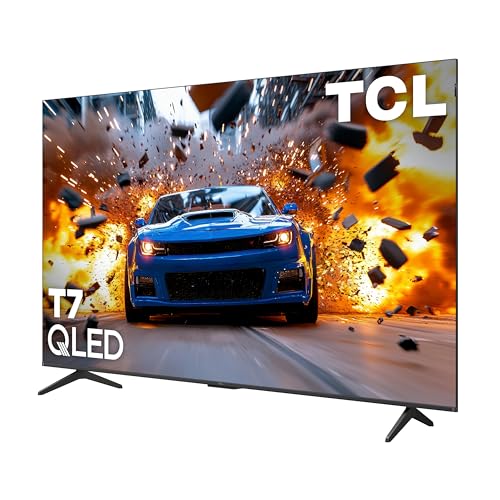 TCL 65 Inch Class T7 Series | 4K QLED HDR | 65T7, 2025 Model | 120HZ-144HZ High Brightness Smart Google TV Dolby Atmos Audio | Voice Remote Alexa Gaming Streaming Television