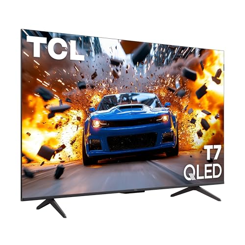 TCL 65 Inch Class T7 Series | 4K QLED HDR | 65T7, 2025 Model | 120HZ-144HZ High Brightness Smart Google TV Dolby Atmos Audio | Voice Remote Alexa Gaming Streaming Television