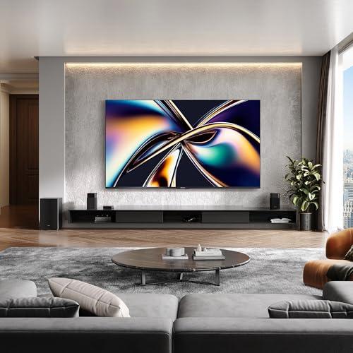 Hisense 55" Class U8 Mini-LED ULED 4K UHD Google Smart TV (55U8QG, 2025 Model) - QLED, Native 165Hz, VRR 288, Up to LD5600, 5000 Nits, HDR10+, Dolby Vision IQ · Atmos, IMAX Enhanced, 4.1.2 Ch Audio