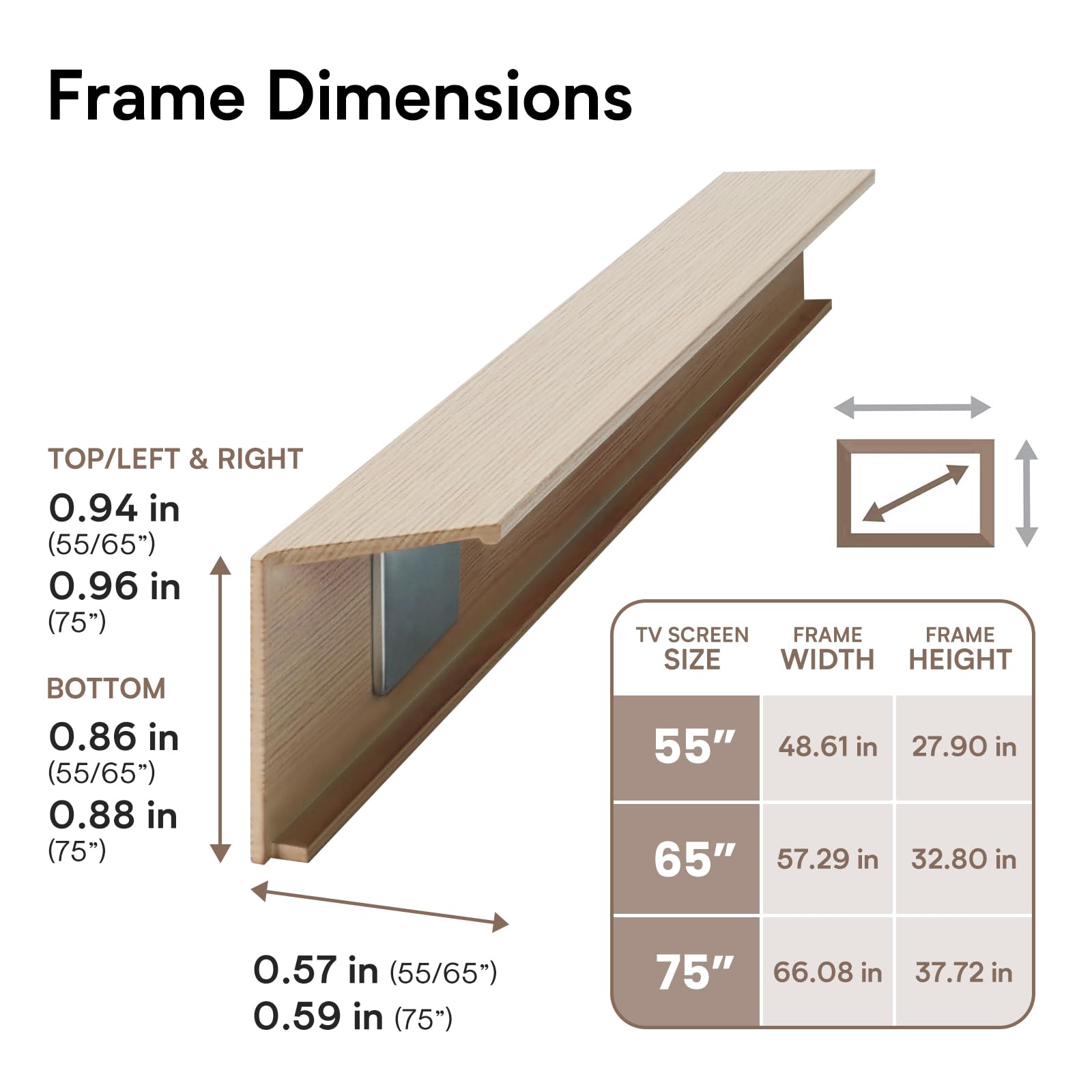 iFFALCON 55-Inch Class QLED 4K Smart TV, Ultra-Slim Picture Frame TV, 144Hz, HDR, Art Mode w/AI Art, Wide Color Gamut, Dolby Vision IQ, Dolby Atmos, Google Assistant Voice Remote(55F75, 2025 Model)