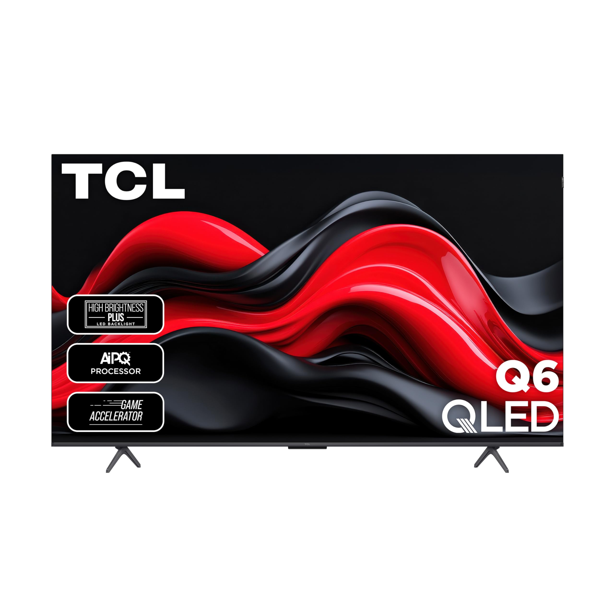 TCL 55-Inch Class Q65 QLED 4K Smart TV with Fire TV (55Q651F, 2024 Model), Dolby Vision, HDR PRO+, Dolby Atmos, Alexa Built-in with Voice Remote, Apple AirPlay 2 Compatibility, Streaming Television