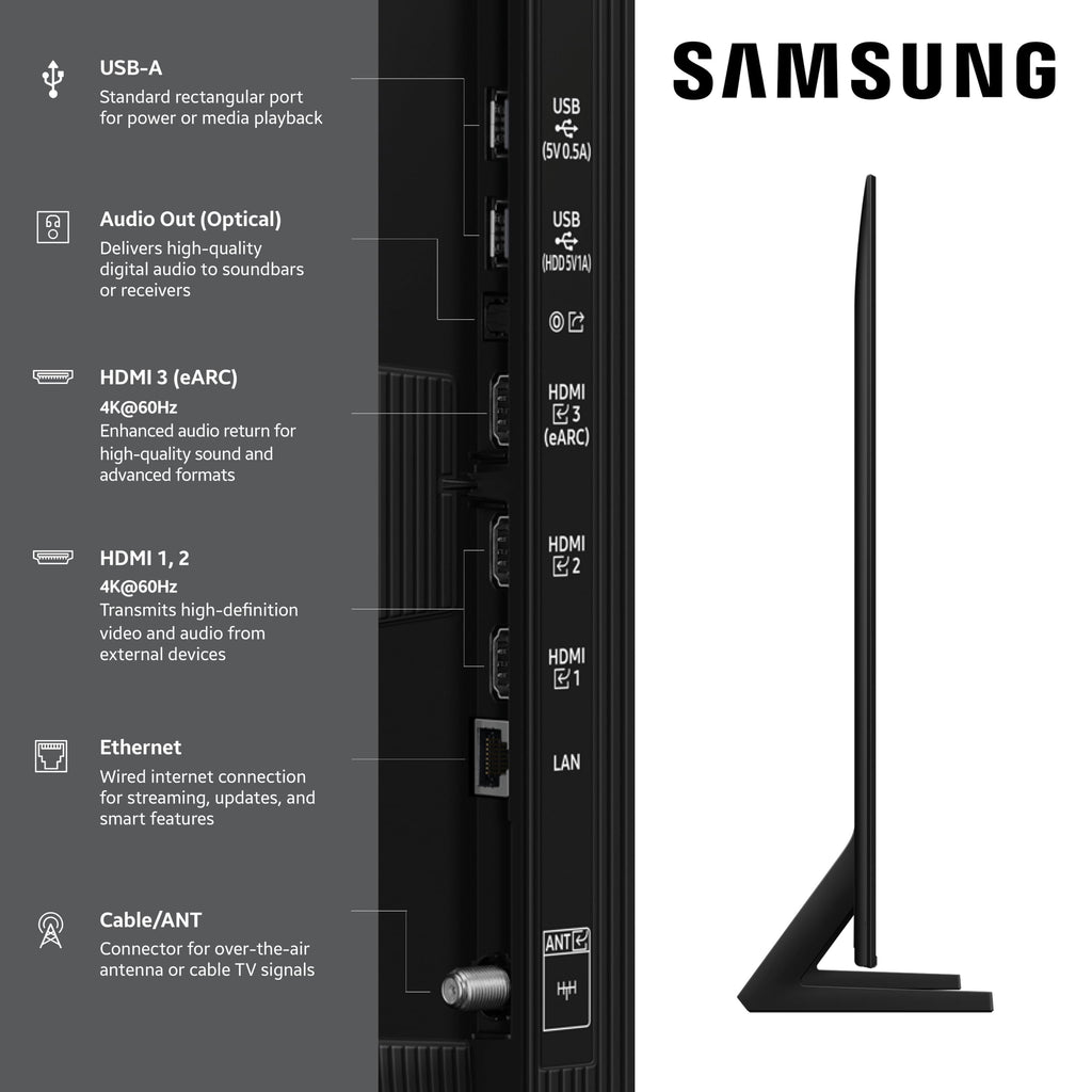 Samsung 32-Inch Class QLED Q8F 4K UHD Smart TV (2025 Model) Q4 AI Processor, 100% Color Volume with Quantum Dot, AirSlim Design, Endless Free Content, Samsung Vision AI, Alexa Built-in