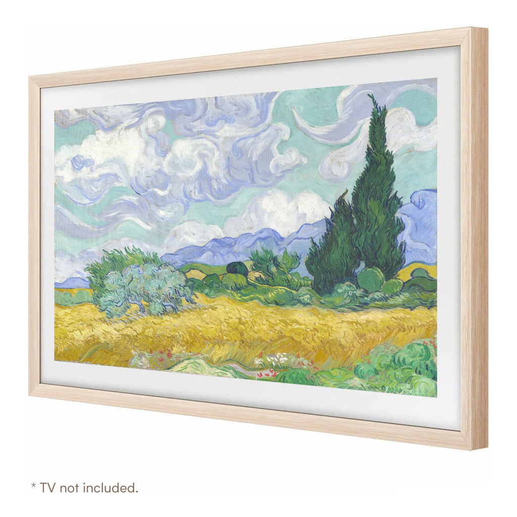 iFFALCON 55-Inch Class QLED 4K Smart TV, Ultra-Slim Picture Frame TV, 144Hz, HDR, Art Mode w/AI Art, Wide Color Gamut, Dolby Vision IQ, Dolby Atmos, Google Assistant Voice Remote(55F75, 2025 Model)