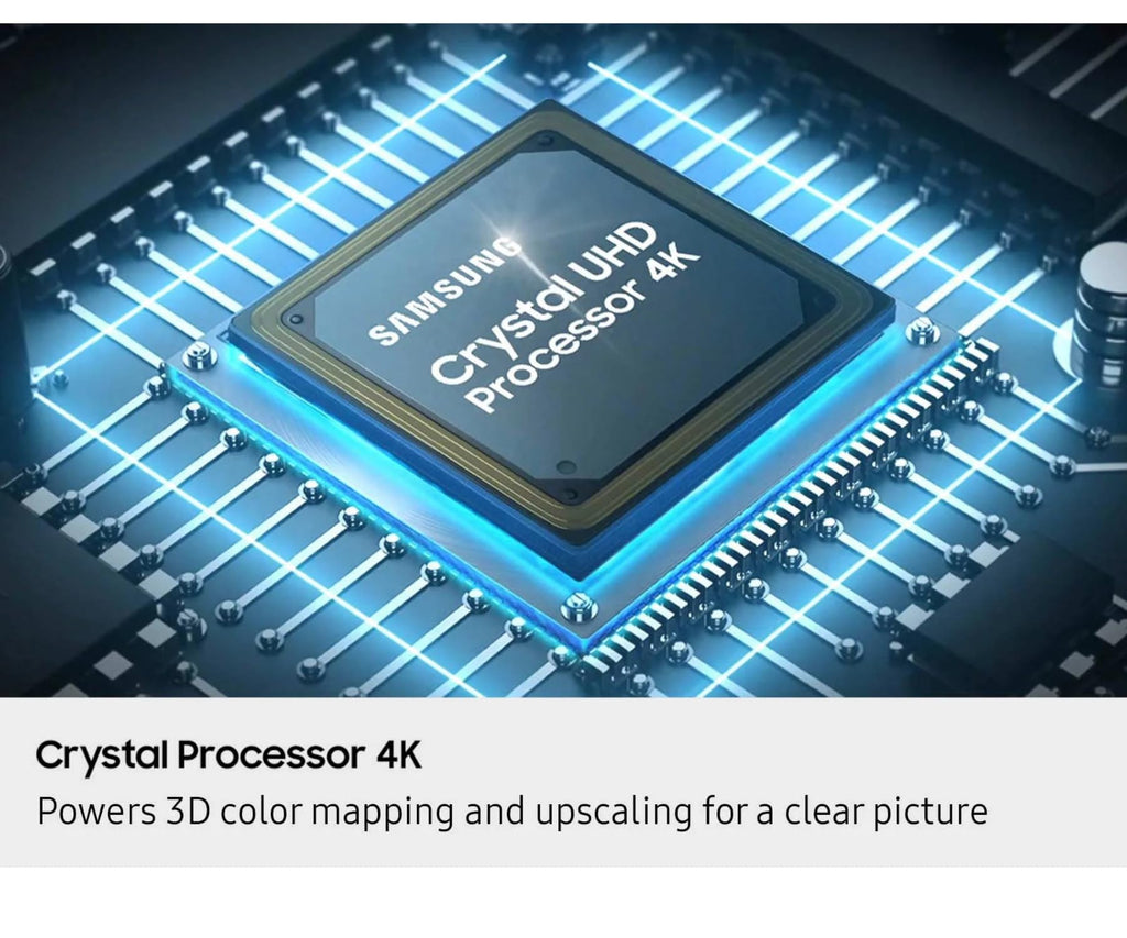 Samsung 43 Inch Smart TV 2025 Class U8000 Series Crystal UHD 4K Smart Tizen TV with Bluetooth, Motion Xcelerator(Renewed)