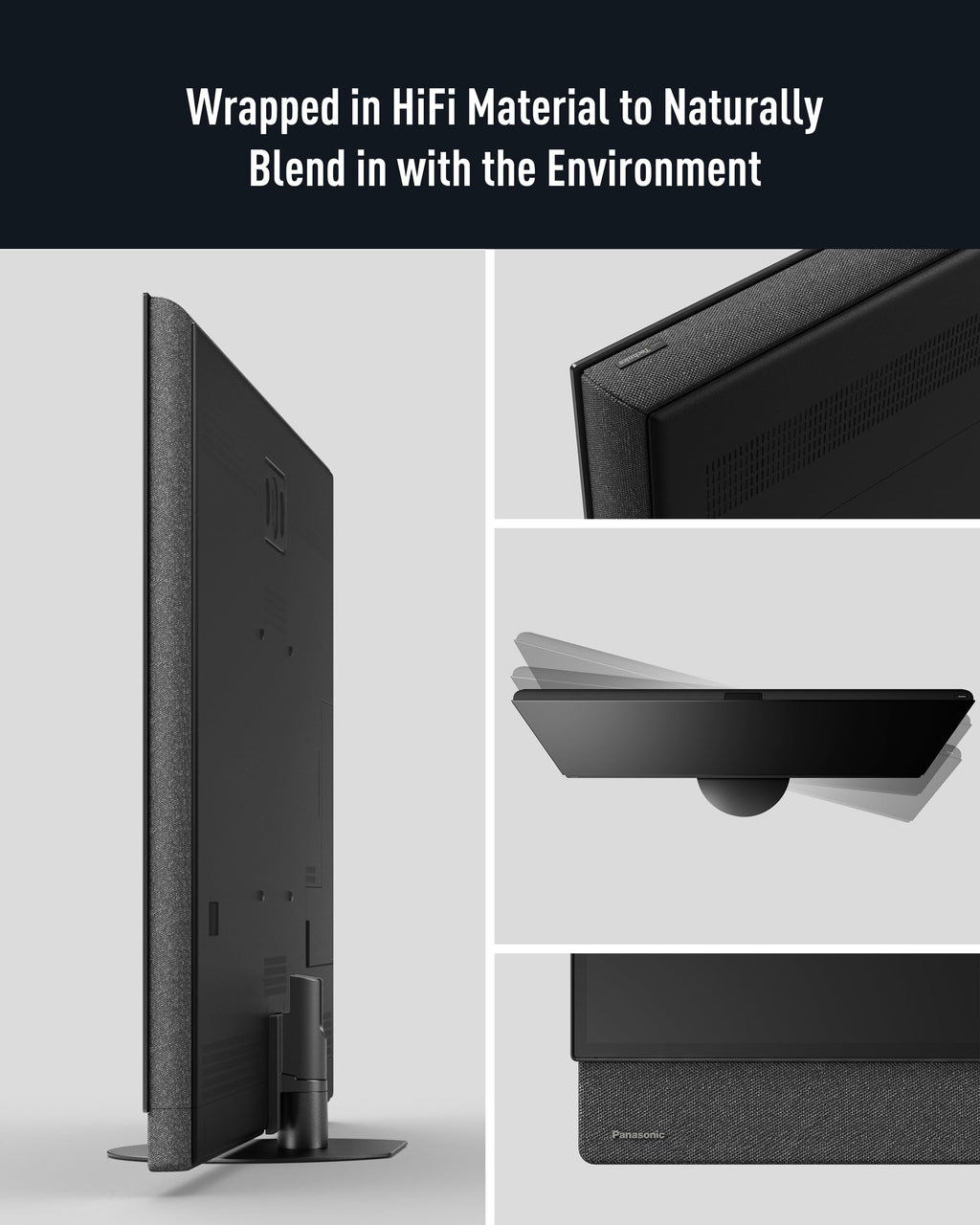 Panasonic Z95 Series (2025 Model) 55-inch OLED 4K Ultra HD Smart Fire TV, HDR10+ Adaptive, Dolby Vision IQ, 360 Soundscape Pro, 144Hz Refresh Rate and Hands-Free Alexa - 55Z95BP