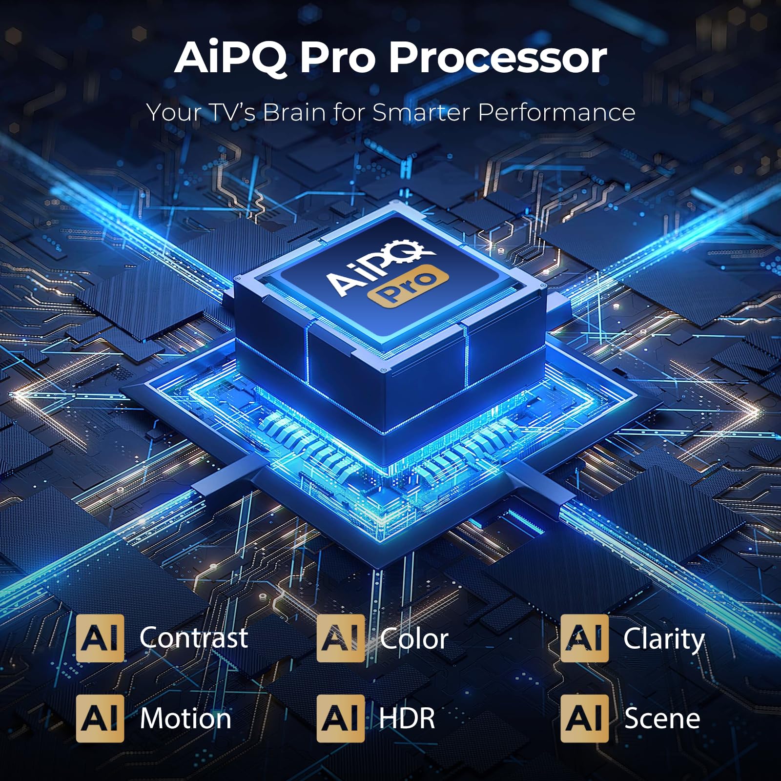 iFFALCON 55-Inch Class U85 Series QD-Mini LED 4K UHD Google Smart TV - QLED, HDR 1000 nits, 6000:1 Contrast, 144Hz Game Mode Pro, 240Hz DLG, Dolby Vision IQ, Dolby Atmos, Slim Unibody (55U85, 2025)