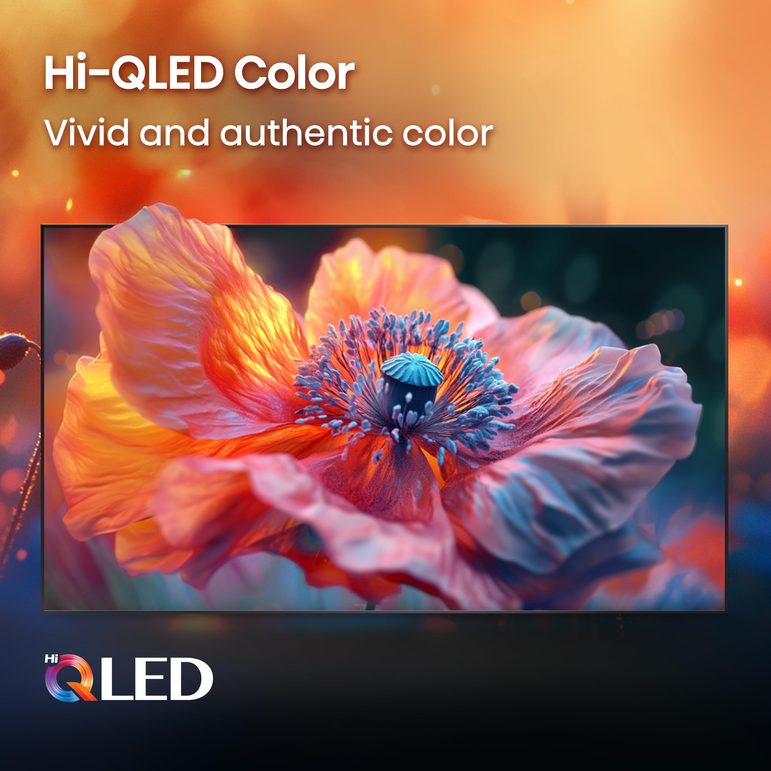 Hisense 40-Inch Class QD4 Series Hi-QLED FHD Smart Fire TV (40QD4QF, 2025 Model) - Quantum Dot Color, DTS Virtual: X, Alexa Built in, Slim Bezel Design