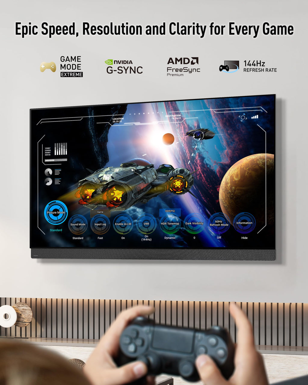 Panasonic Z95 Series (2025 Model) 55-inch OLED 4K Ultra HD Smart Fire TV, HDR10+ Adaptive, Dolby Vision IQ, 360 Soundscape Pro, 144Hz Refresh Rate and Hands-Free Alexa - 55Z95BP