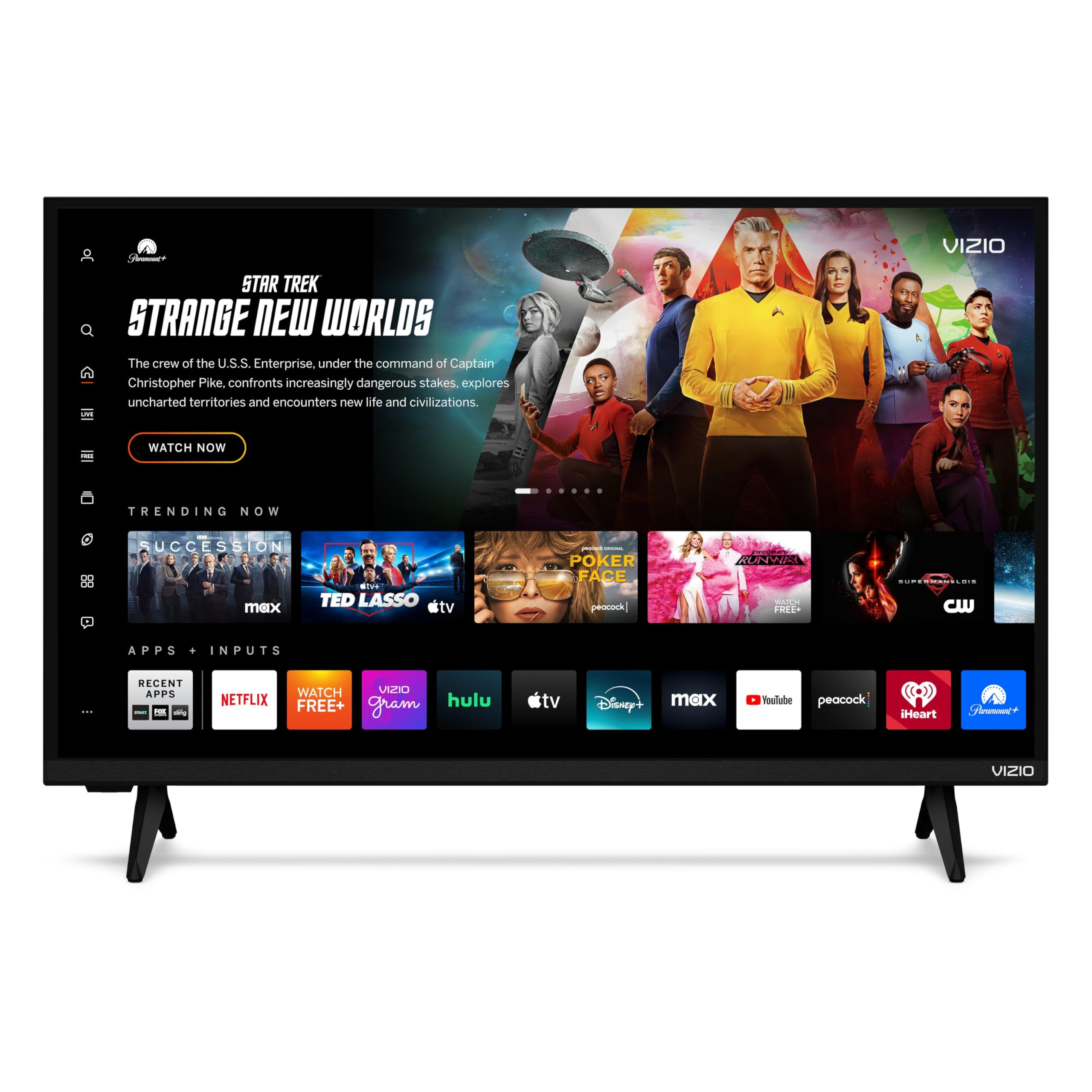 VIZIO 32-inch Full HD 1080p Smart TV with DTS Virtual: X, Alexa Compatibility, Google Cast Built-in, Bluetooth Headphone Capable, (VFD32M-08 New)