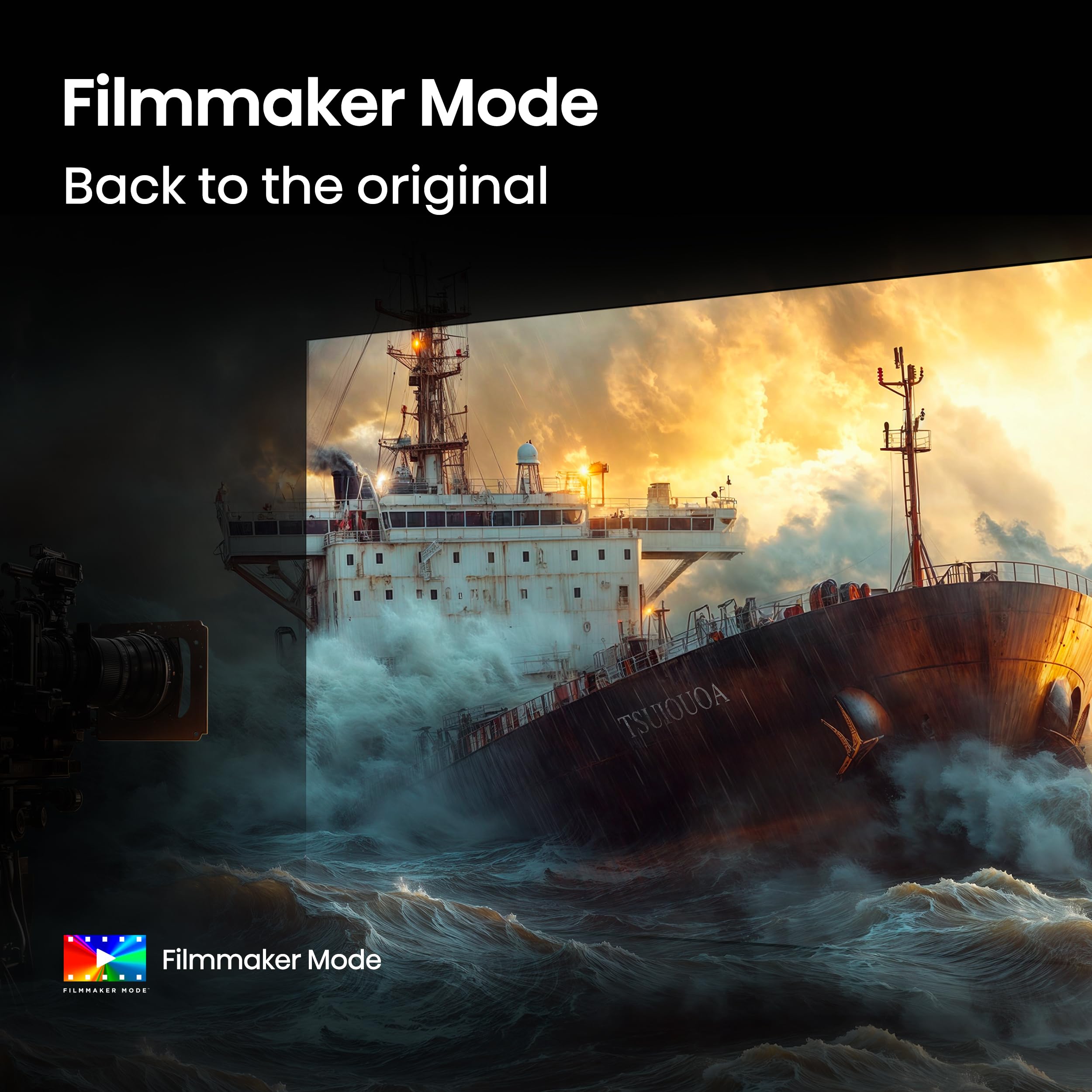 Hisense 55" E6 Cinema Series Hi-QLED 4K UHD Smart Fire TV (55E6QF, 2025 Model) - AI Light Sensor, Dolby Vision · Atmos, Voice Remote with Alexa, Motion Rate 120, HDR 10+ Adaptive, Game Mode Plus