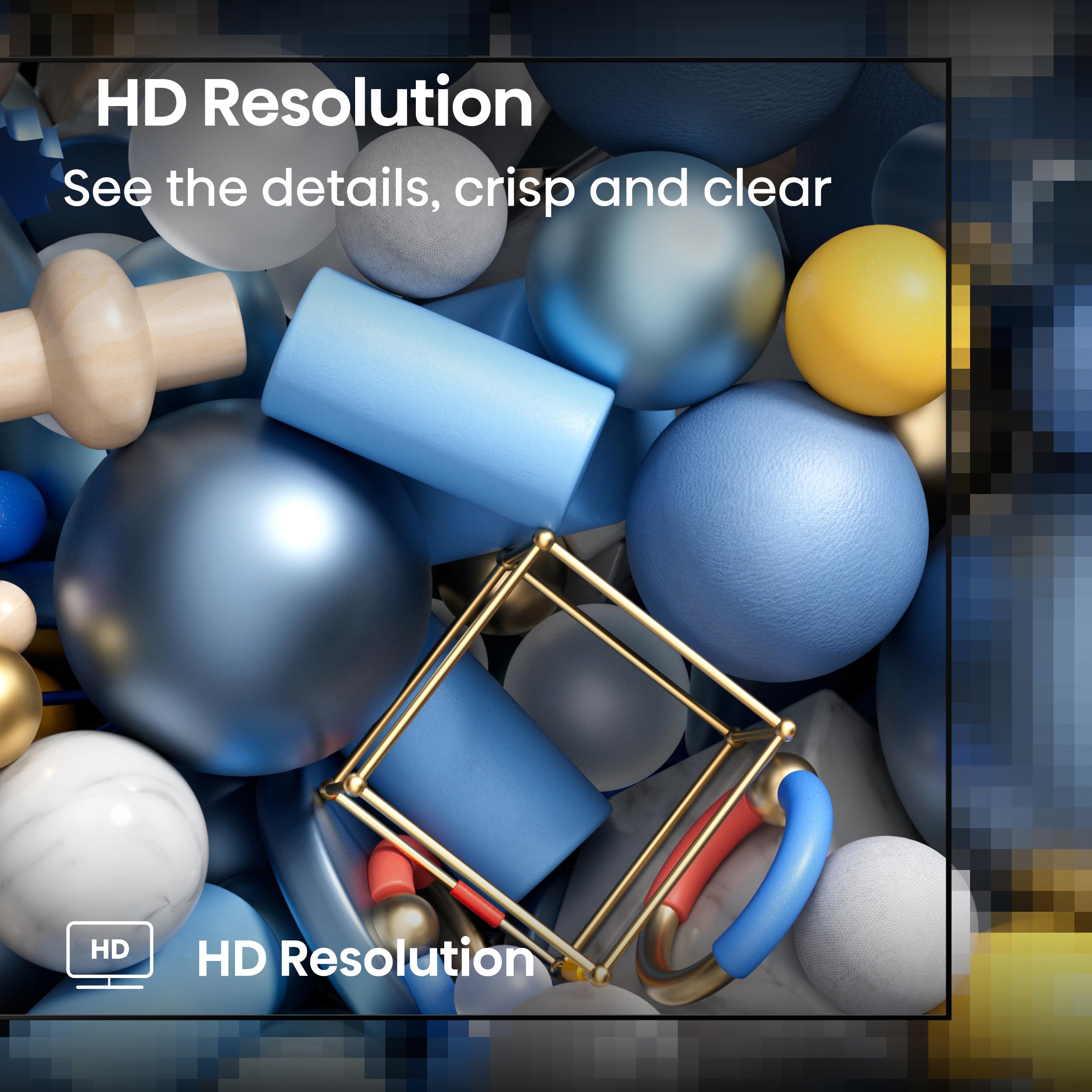 Hisense 32-Inch Class A4 Series FHD 1080p Smart Fire TV (32A4NF, 2025 Model) - DTS Virtual: X, Slim Bezel Design, Alexa Built in