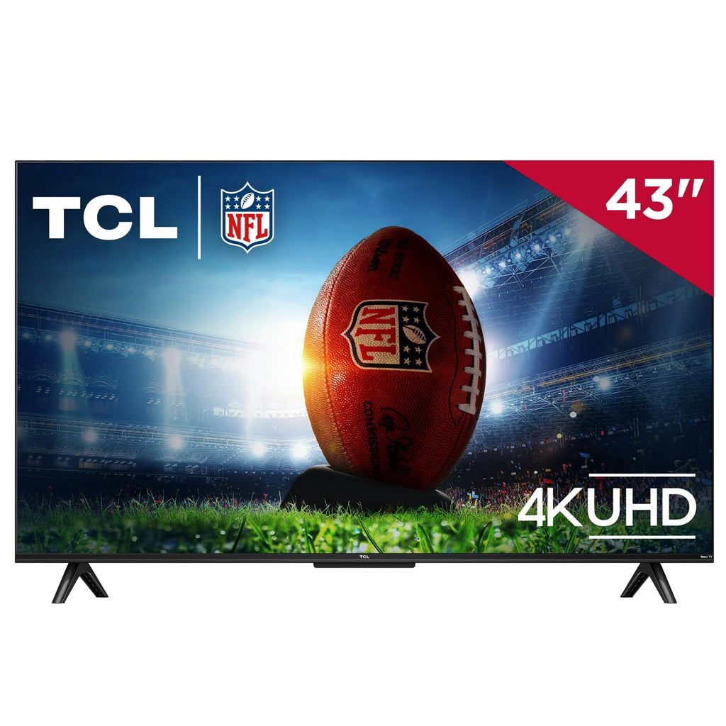 TCL 43S451 43" Class 4 Series 4K UHD HDR LED Smart Roku TV Works with Siri, Alexa, and Hey Google (Renewed)