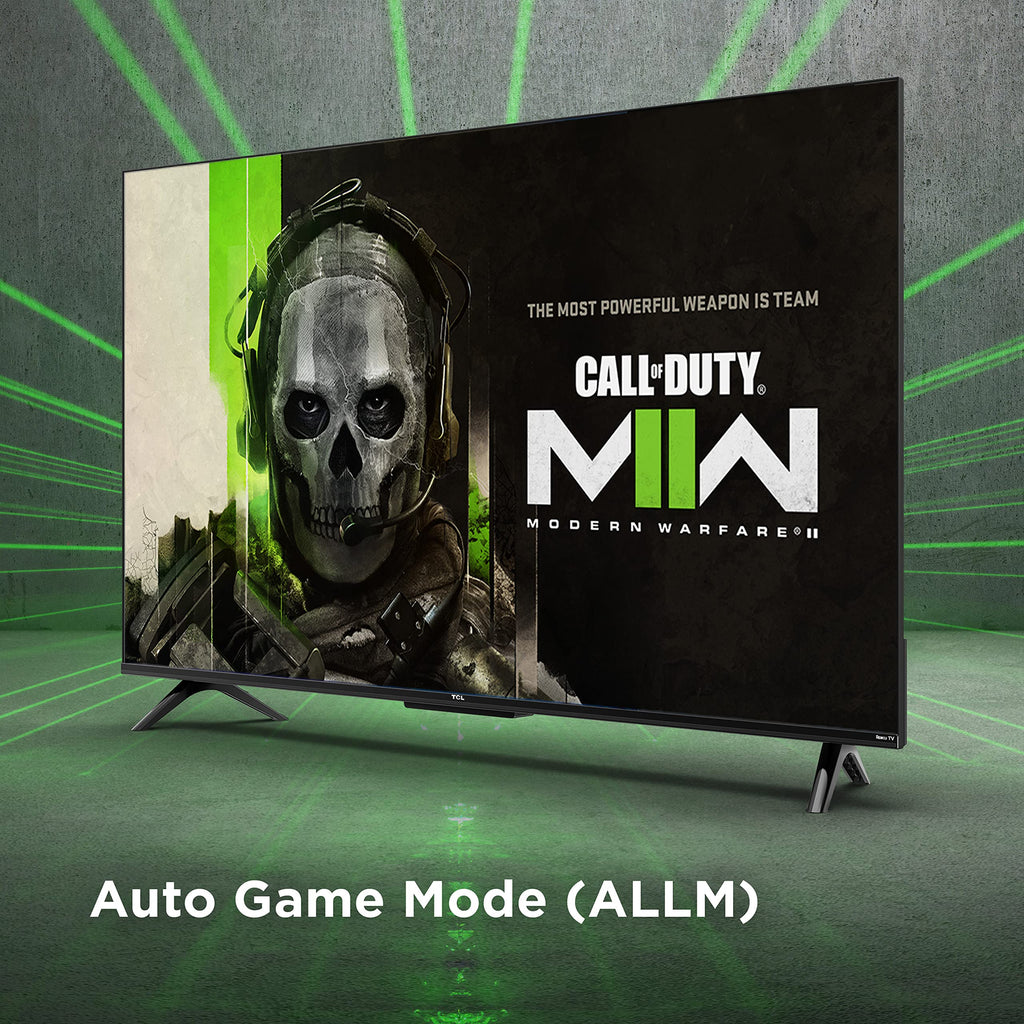 TCL 43-Inch Class S4 4K LED Smart TV with Roku TV (43S450R, 2023 Model), Dolby Vision, HDR, Dolby Atmos, Works with Alexa, Google Assistant and Apple HomeKit Compatibility, Streaming UHD Television